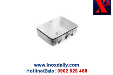 Lavabo sứ vuông - XP-L02