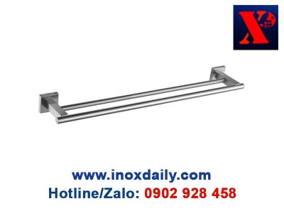 Thanh treo khăn đôi Inox 304