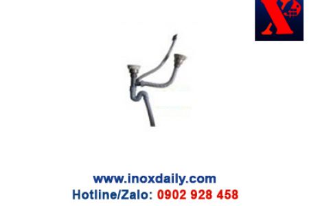 Xả đôi chậu Inox 304