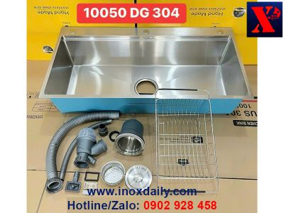 Chậu 1 hộc hạ bậc dày 3.5