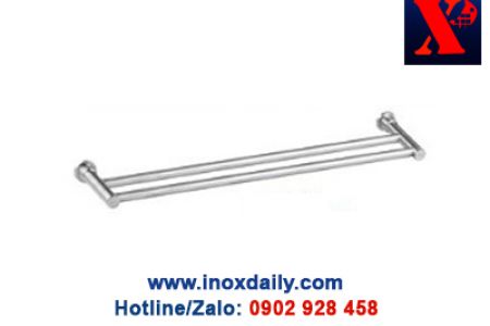 Thanh treo khăn đôi inox 304 - MK 09