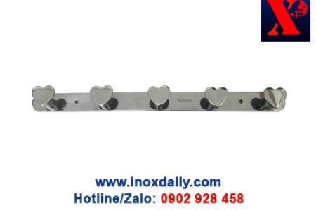 Móc áo trái tim Inox 304 - MA 13