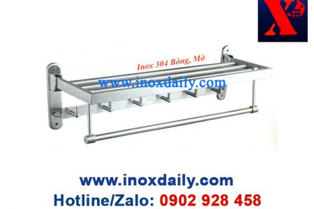 Máng khăn 2 tầng đa năng Inox 304 - MKT 05
