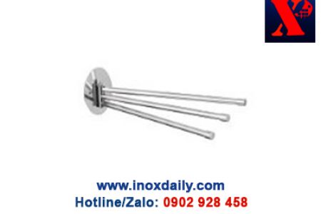 Treo khăn 3 chia Inox 304 - MK 22