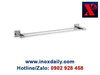 Thanh treo khăn đôi Inox 304