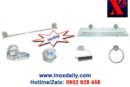 Bộ phụ kiện Inox cao cấp 6 món 304 - PK 04