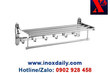 Máng khăn 2 tầng đa năng Inox 304