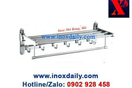 Máng khăn 2 tầng đa năng Inox 304 - MKT 06