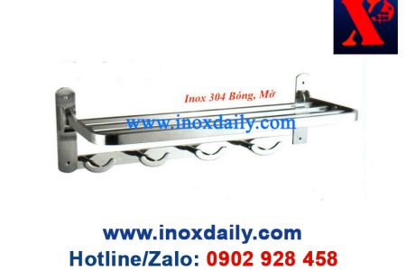 Máng khăn 2 tầng đa năng Inox 304 - MKT 09