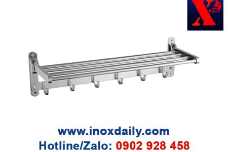 Máng khăn 2 tầng đa năng Inox 304