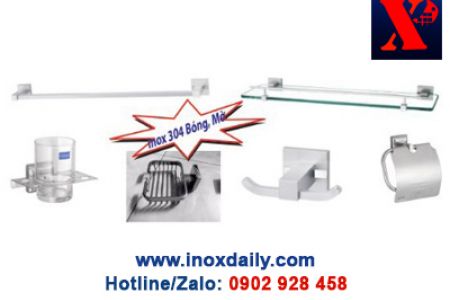 Bộ phụ kiện Inox cao cấp 6 món 304 - PK 03