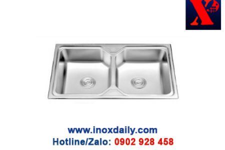 Chậu rửa đôi Inox 304 - XPC 9050 (201)