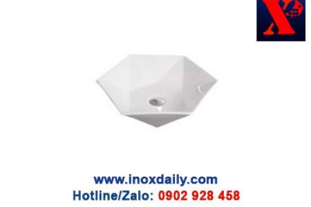 Lavabo sứ lục giác - XP-L09