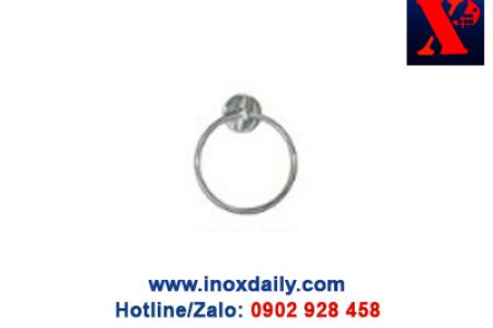 Vòng treo khăn nắp tròn Inox 304 - MK 27