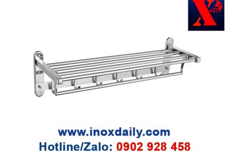 Máng khăn 2 tầng đa năng Inox 304