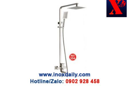 Sen cây vuông nóng lạnh Inox 304 - DL 02